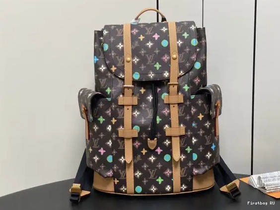 First bag ru VUITTON Backpack-41*48*13CM LOUIS CHRISTOPHER 0510